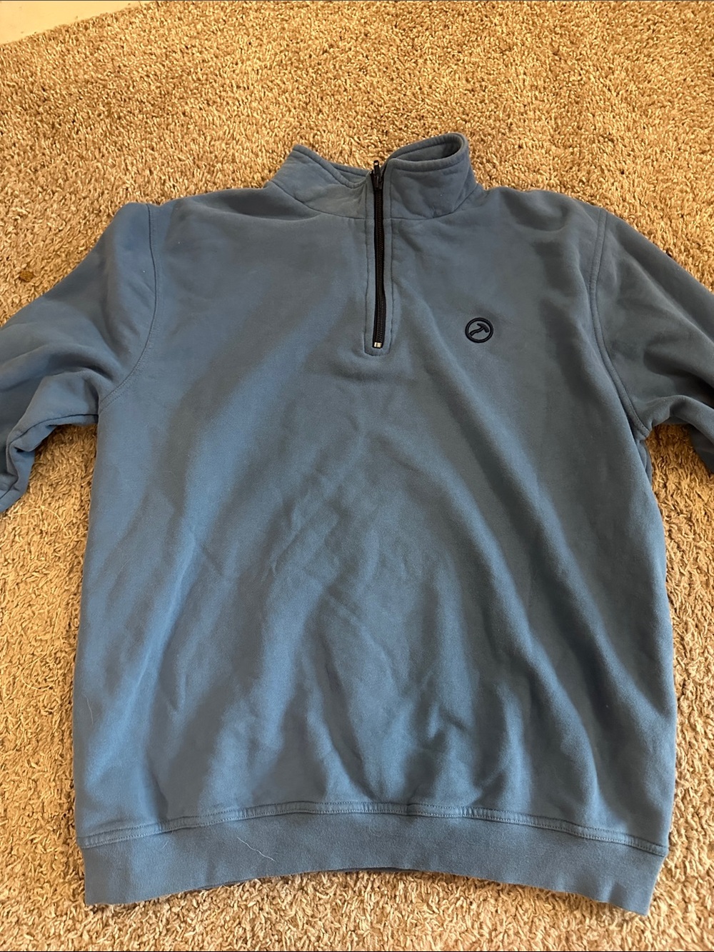 Men's HammerMade Half-Zip Pullover Sweater - Blue
